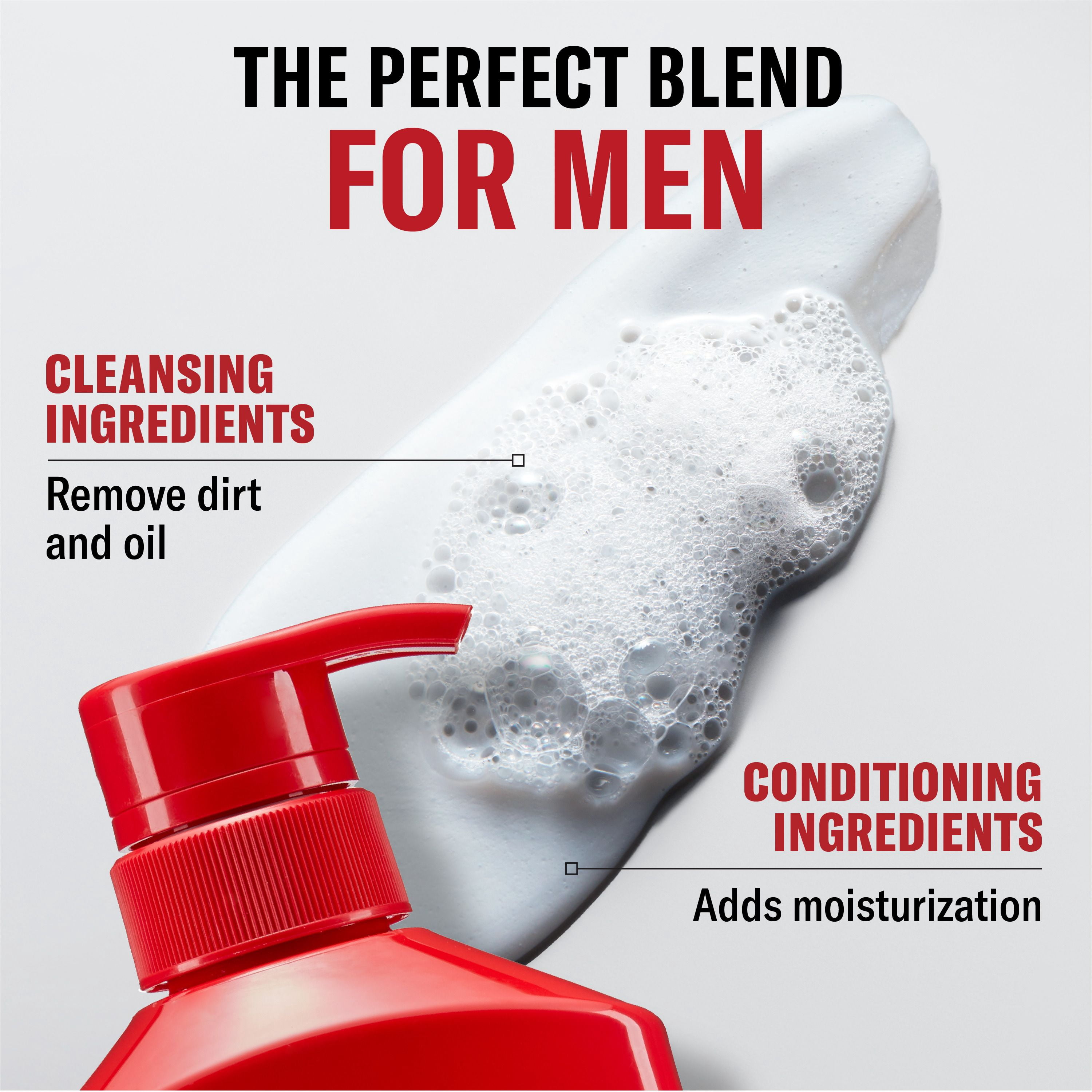 Old Spice Shampooing pour Cheveux Ondulés et Bouclés avec Aloès & Huile d'Avocat