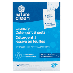 Nature Clean Bandes de blanchisserie non parfumées