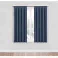 thumbnail image 1 of Mainstays 100% Blackout 63" Window Curtains Panel Pair, 1 of 3