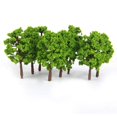 thumbnail image 2 of KLKCMS 1:150 Scale Model Trees Diorama Supplies N Gauge, 20pcs Per Order | Light Green, 2 of 9