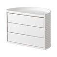 thumbnail image 2 of Meitianfacai Makeup Organizer for Vanity, Stackable Cosmetics Organizer and Storage, Cosmetic Display Cases with 3 Rotatable Drawers for Makeup Brush, Hair Accessories, Lipstick and Jewelry(White), 2 of 5