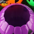 thumbnail image 4 of Small Plastic Halloween Pumpkin Bucket for Kids, Pumpkin Pail Candy Container with Handle for Trick or Treat and Party Decor, PVC Material, 4 of 7