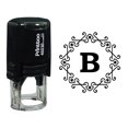 thumbnail image 1 of Printtoo Alphabet B Monogram Octagon Celtic Swirl Frame Self Inking Rubber Stamp Office Stationary, 1 of 7