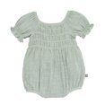 thumbnail image 1 of modern moments™ by Gerber® - Smocked Bubble Romper - Sky, 1 of 5