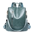 thumbnail image 1 of Kcodviy Women's Backpack 2025 New Lunch Backpack Soft Leather Texture Backpack Wheeled Backpack Large Capacity Purpose Casual Purse Backpack for Women Backpack, 1 of 3