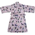 thumbnail image 1 of Anuschka Robe Imprimée pour Femmes - Collection de Vêtements de Nuit Faite de Polysoie 100 % Recyclée - Butterfly Melody, s, 1 of 4