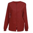 thumbnail image 1 of Veste d'Uniforme pour Femmes, Veste de Travail à Fermeture Éclair devant, Veste d'Échauffement, 1 of 4