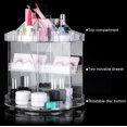 thumbnail image 4 of SortWise Acrylic Organzier,Cosmetic Makeup Storage Box with 360° Rotating Organizer Swivel Nail Polish Rack, 4 of 5