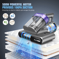 thumbnail image 2 of ONSON 16Kpa Mattress Vacuum Cleaner for Bed, 2 of 3