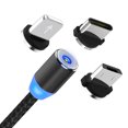 thumbnail image 3 of ziyahi 1m Magnetic Braided Charging Cable for Android Charging Line Portable Charger Cord Replacement, 3 of 8