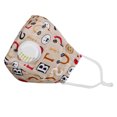 thumbnail image 1 of Masque de Visage pour Enfants Anti-Poussière pour Bouche avec Lavande Lavable Réutilisable PM2.5 Masque Facial Anti-Poussière, 1 of 6