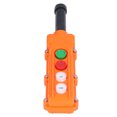 thumbnail image 4 of Crane Push Botton Switch, IP65 Protection ABS Shell Lifting Pendant Controller 220V/500V 5A With Rubber Joint Sleeve For Electric Hoists For Car Tailgates, 4 of 8