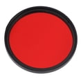 thumbnail image 1 of Filtre Rouge 67mm Al, Rehaussant les Tons Rouges dans l'Image, Rendant la Scène Plus Vive et Superposée avec Installation de Filetage pour Objectif, 1 of 7