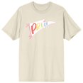 thumbnail image 1 of Pride - Pride Pennant Beige T-Shirt, 1 of 2