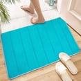 thumbnail image 4 of Bovemsi Clearance Memory Foam Bath Mat Bathroom Rugs Toilet Soft Non Slip Mat Bathroom Bedroom Floor Shower Rug Decor Comfortable Water Absorbent Machine Washable Easier To Dry Floor Rug Mats, 4 of 4
