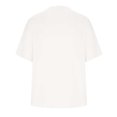 thumbnail image 3 of TIMIFIS Ensemble Court Blanc pour Hommes Tenues 2 Pcs Survêtement Manches Courtes Col Rond Décontracté Blouse et Shorts Ensemble Deux Pièces - Automne, 3 of 8