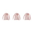 thumbnail image 4 of Youkk Super Soft Jewelry Bags Must-Have Storage Solution Easy To Drawstring Bags pink 3Set, 4 of 6