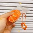 thumbnail image 5 of Orange Pinch Decompression Toy Super Soft Rotten Mud Version In Orange Rubber Material Slow Bounce Stress Relief For Adults And Kids Sensory Play, 5 of 5