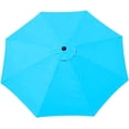 thumbnail image 1 of HSHDLDF 8.8Ft Patio Umbrella Replacement Canopy 6 Ribs Round Polyester Patio Umbrella Replacement Cover for Outdoor Umbrella Market Umbrella Top, 1 of 7