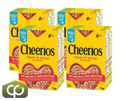General Mills Cheerios - 1 kg | Wholesome Whole Grain Goodness(4/Case)
