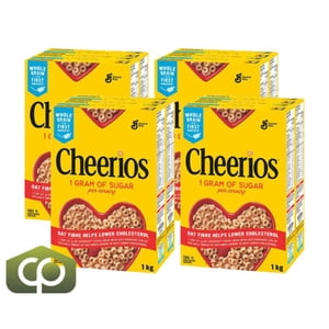 General Mills Cheerios - 1 kg | Wholesome Whole Grain Goodness(4/Case)