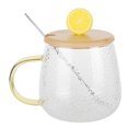 thumbnail image 1 of Drinkware,400ml Cute High Borosilicate Heat Resistant Cup Coffee Mug Ultra Responsive, 1 of 8