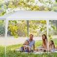 thumbnail image 4 of Costway Pavillon de Fête et de Mariage Extérieur 10 Pieds X 20 Pieds, Auvent Robuste, 4 of 10