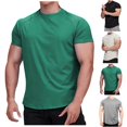 thumbnail image 1 of QIPOPIQ Men's Short Sleeve UPF 50+ Sun Protection Shirts Quick Dry Rashguard Swim Shirt SPF Workout Fishing Athletic T-Shirt Clearance, 1 of 7