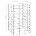 thumbnail image 4 of vidaXL Gabion Lits Surélevés 3 Pcs 30x30x50 cm Fer, 4 of 4