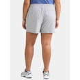 thumbnail image 2 of Athletic Works Shorts de Gym de Performance ButterCore Doux pour Femmes et Femmes Grande Taille, Offerts en Lot de 2, Taille 3X, 2 of 6