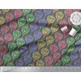 thumbnail image 2 of Soimoi polyester Crepe Fabric Floral & Damask Ethnic Decor Fabric Printed Yard 42 Inch Wide, 2 of 3