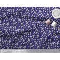thumbnail image 3 of Soimoi Polyester Crepe Fabric Leaves & Floral Block Print Fabric by Yard 42 Inch Wide, 3 of 4