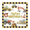thumbnail image 2 of TIMIFIS Disposable Tableware Excavator Birthday Party Theme Tableware Set Disposable Decorative Tableware Paper Set Kitchen Appliances, 2 of 4
