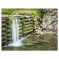 thumbnail image 2 of Fabuleuse Cascade Artificielle - Impression d'Art sur Toile de Paysage, 2 of 3