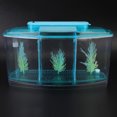 thumbnail image 4 of Petit Aquarium, Bac à Poissons Léger Ajustable, pour Petits Poissons Betta, 4 of 8