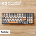 thumbnail image 4 of VONKY Wired Mechanical Keyboard 100 Keys Backlight Office Business Work Laptop Key Board Replacement Upgrade Maintenance Red Switch, 4 of 5
