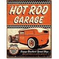 thumbnail image 1 of ORUYROP Hot Rod Garage Rat Rods Torque Brothers Retro Muscle Car Decor Metal Tin Sign Metal Wall Signs Hall Garage Poster TIN Sign 7.8X11.8 INCH, 1 of 1