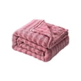 thumbnail image 2 of Tyidzon Throw Blanket Solid Colour Flannel Rabbits Hair Blanket Nap Cover Blanket Heavy Sofa Blanket Velvet Blanket, 2 of 8