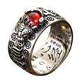thumbnail image 2 of Feng Shui Ring Anillo Mantra Good Luck Wealth Protection Efficacious Rings for Men & Women, Ring, 2 of 2