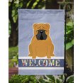 thumbnail image 3 of Carolines Treasures BB5703GF Drapeau de Jardin Taille Bouledogue Anglais Rouge Bienvenue, 3 of 3