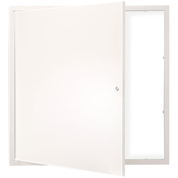 VEVOR Access Panel for Drywall & Ceiling, 16 x 16 inch Plumbing Access Panels, Reinforced Access Door, Heavy-Duty Steel Wall Hole Cover, Easy Install Removable Hinged Panel for Wiring & Cables, Silver