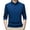 Blue, variant on Ketyyh-chn99 Long Sleeve Polo Shirts for Men Casual Men's Shirts 2024 Short Sleeve Fashion Solid Color V Neck Summer Top Blue,3XL
