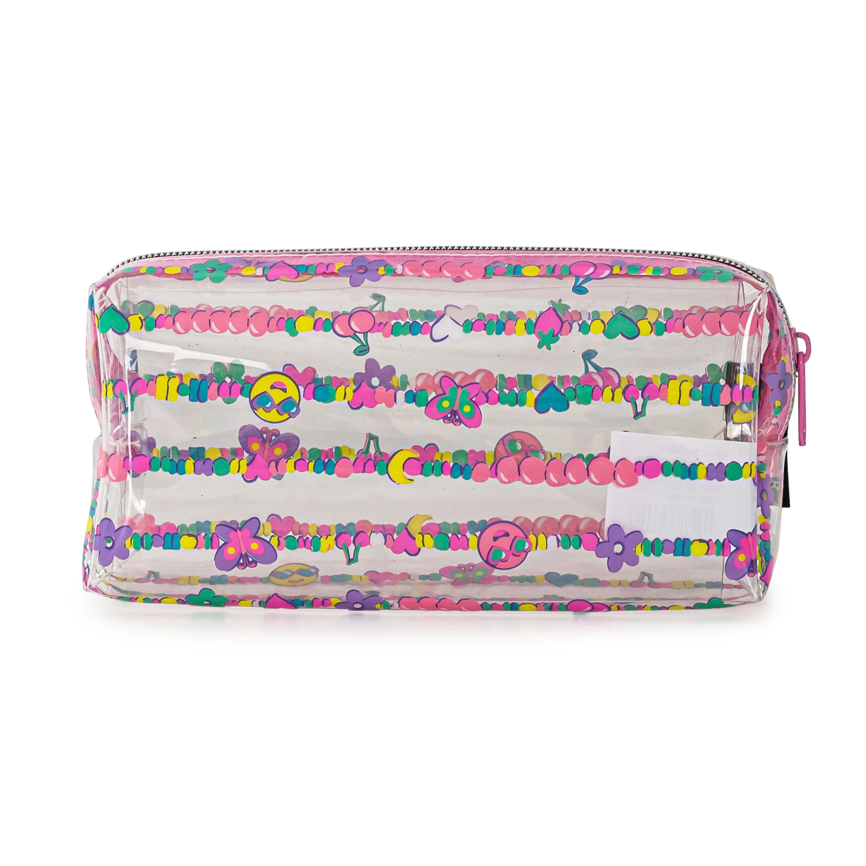 Pen+Gear Transparent Grand Étui à Crayons, Trousse à Crayons pour Enfants, Fournitures Scolaires pour la Rentrée