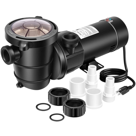 Vivohome Pompe de Piscine hors Sol 1.0 Hp 5280 Gph Économe en Énergie 115V avec Panier de Filtre Certifié Etl & Doe