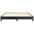 thumbnail image 4 of vidaXL Bed Frame Black 193x203 cm King Faux Leather, 4 of 7