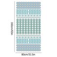 thumbnail image 2 of Sandproof Beach Blanket Lightweight Microfiber Beach Towel Super Lightweight Colorful Bath Towel Sandproof Beach Blanket Multi-Purpose Towel for Travel Swimming Pool 30X60 Inch, 2 of 2