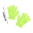 thumbnail image 3 of Meitianfacai Winter Warm Solid Color Knitted Kids Gloves Split Finger Gloves, 3 of 9