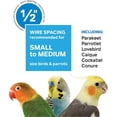 thumbnail image 4 of Prevue Pet Wrought Iron Travel Bird Cage, 4 of 8