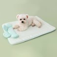 thumbnail image 3 of Hearth & Gear Bed With Pillow L Shaped Sofa Design Breathable Summer Mat Suitable For Small Cats Washable Mat Non And Soothing Bed Suitable For Indoor Cats Dogs Rabbits Dog Bike Trailer And Fuseball, 3 of 4