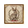 thumbnail image 1 of Honganda Easter Photo Frame Ornament Bunny Easter Egg Pattern Wooden Decorative Picture Frame for Desktop Wall Home Holiday Decor, 1 of 1